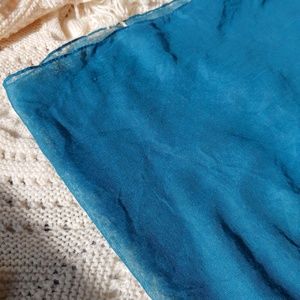 *SOLD* Turquoise Infinity Scarf